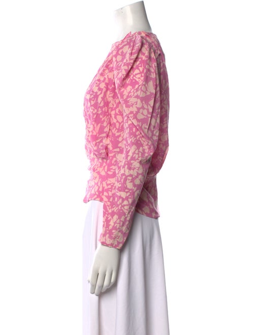 Isabel Marant Silk Printed Blouse