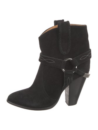 Isabel Marant Suede Western Boots