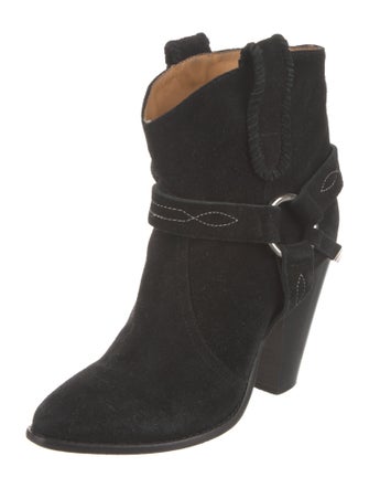 Isabel Marant Suede Western Boots
