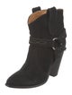 Isabel Marant Suede Western Boots