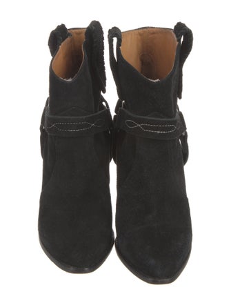 Isabel Marant Suede Western Boots