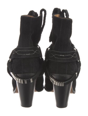 Isabel Marant Suede Western Boots