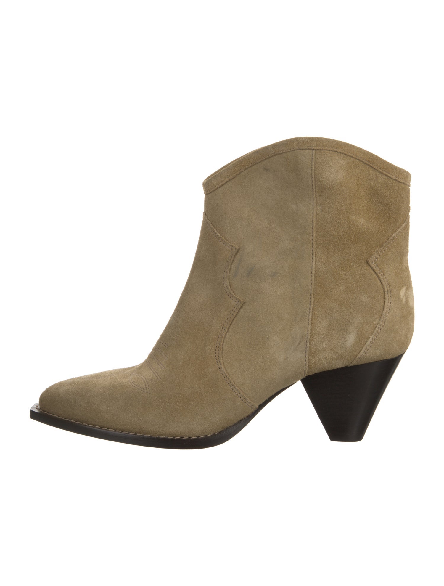 Isabel Marant Suede Western Boots