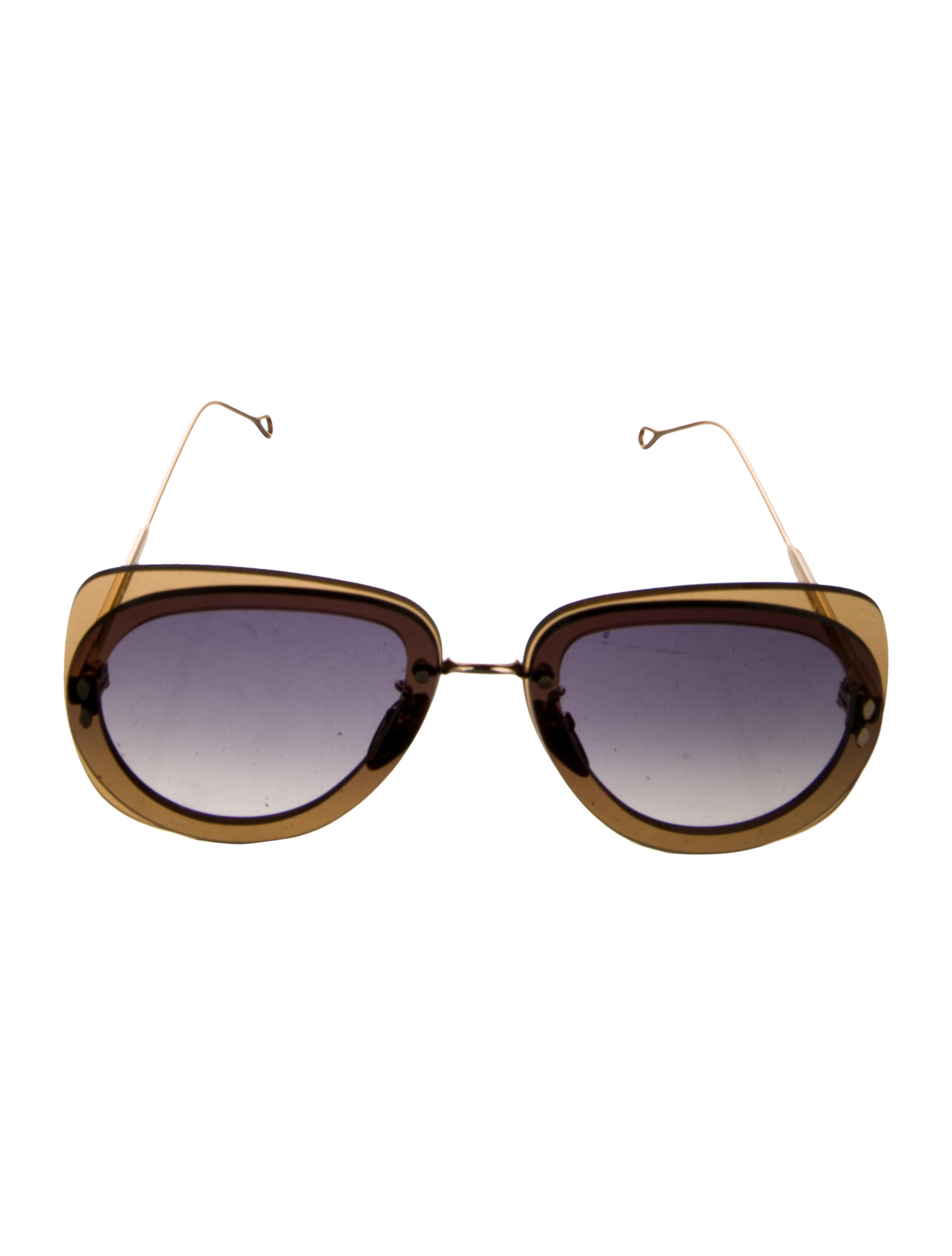 Isabel Marant Aviator Gradient Sunglasses