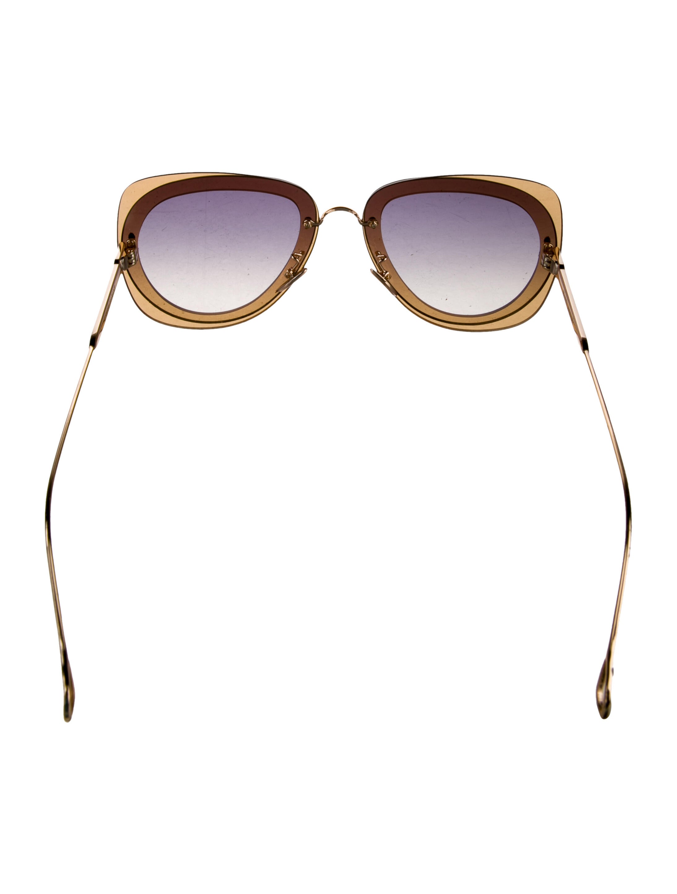 Isabel Marant Aviator Gradient Sunglasses