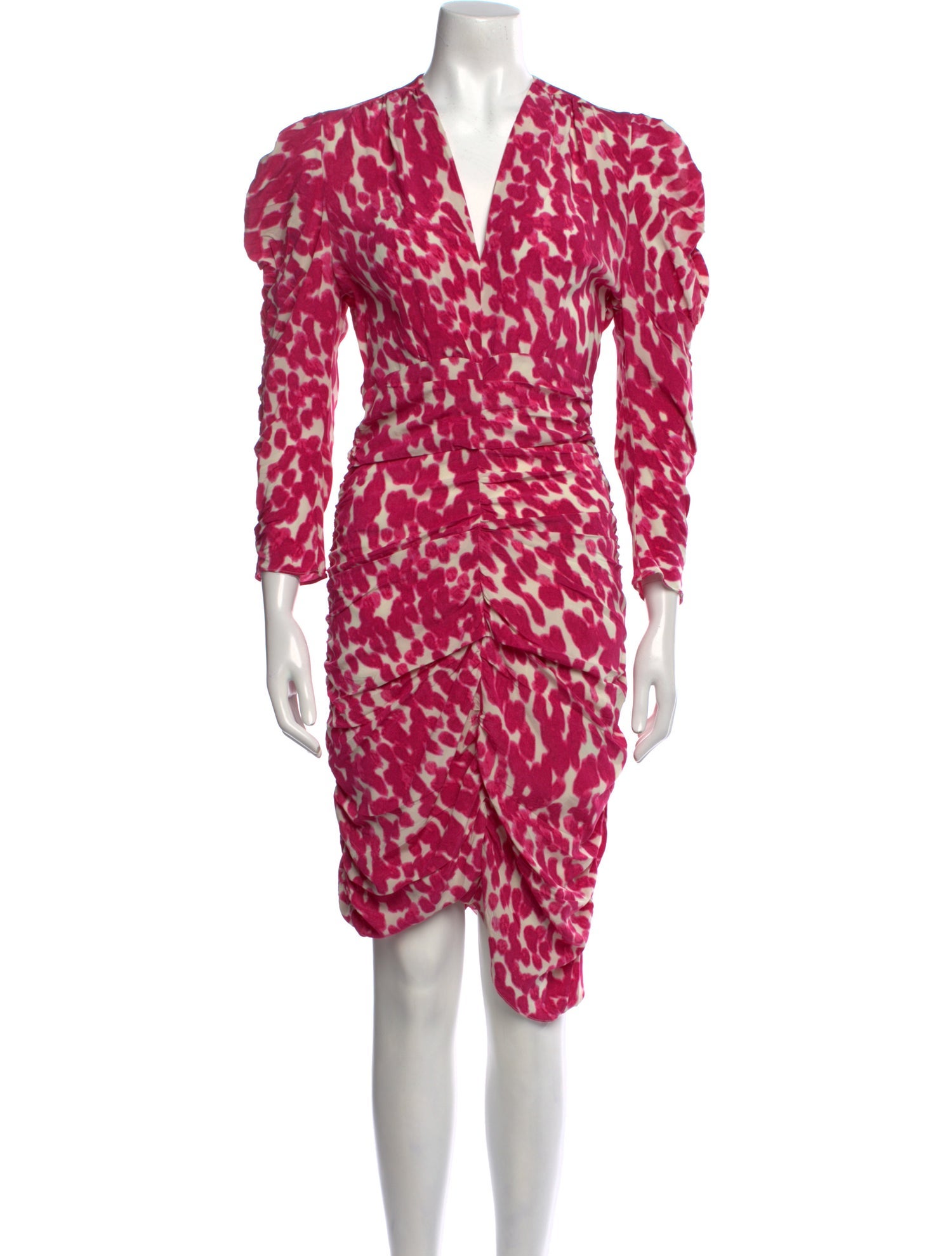 Isabel Marant Silk Knee-Length Dress