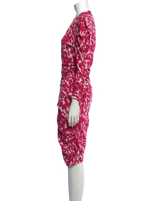 Isabel Marant Silk Knee-Length Dress