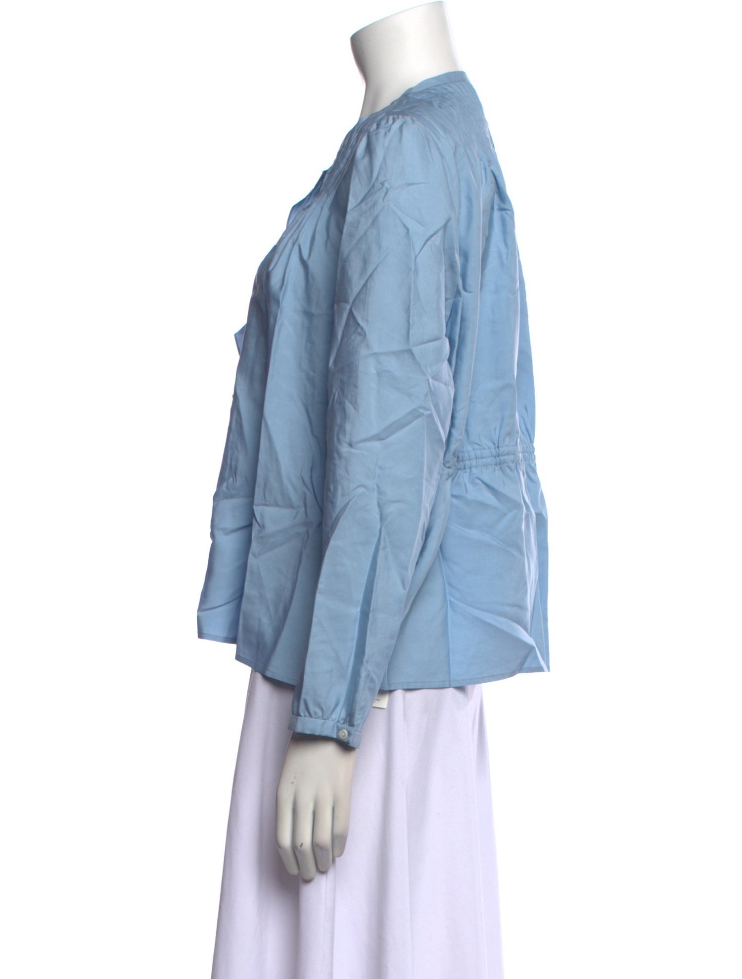 Isabel Marant Silk Crew Neck Blouse