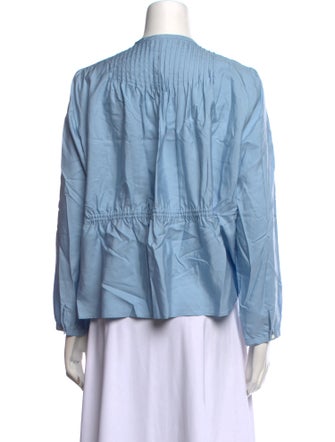Isabel Marant Silk Crew Neck Blouse