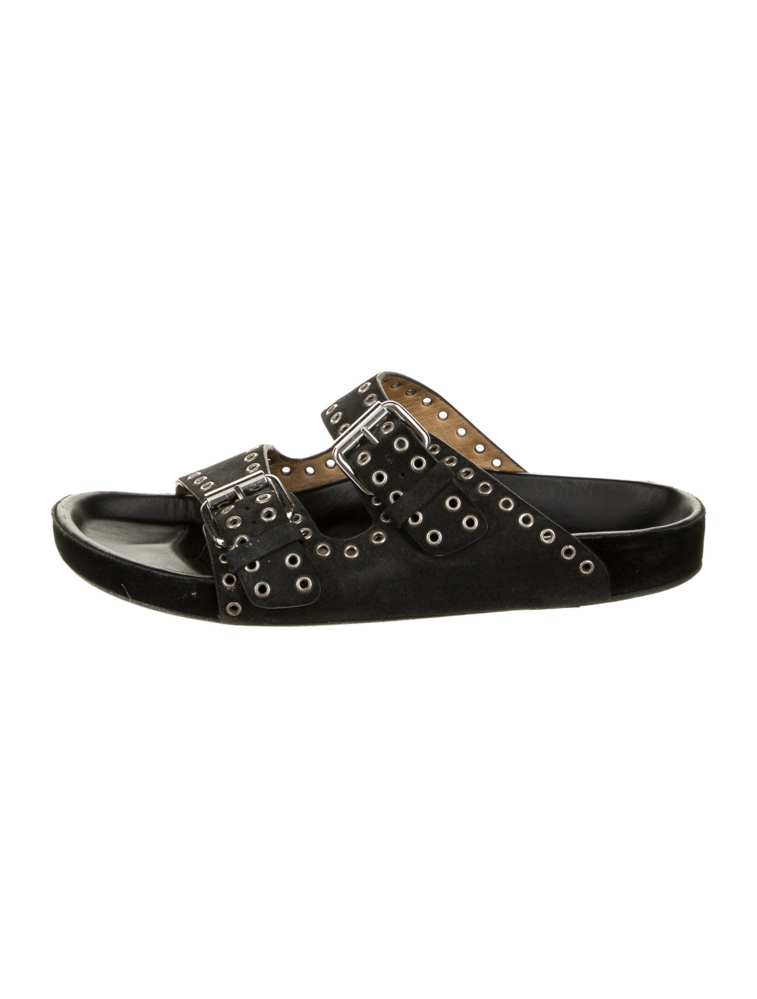 Isabel Marant Suede Slides