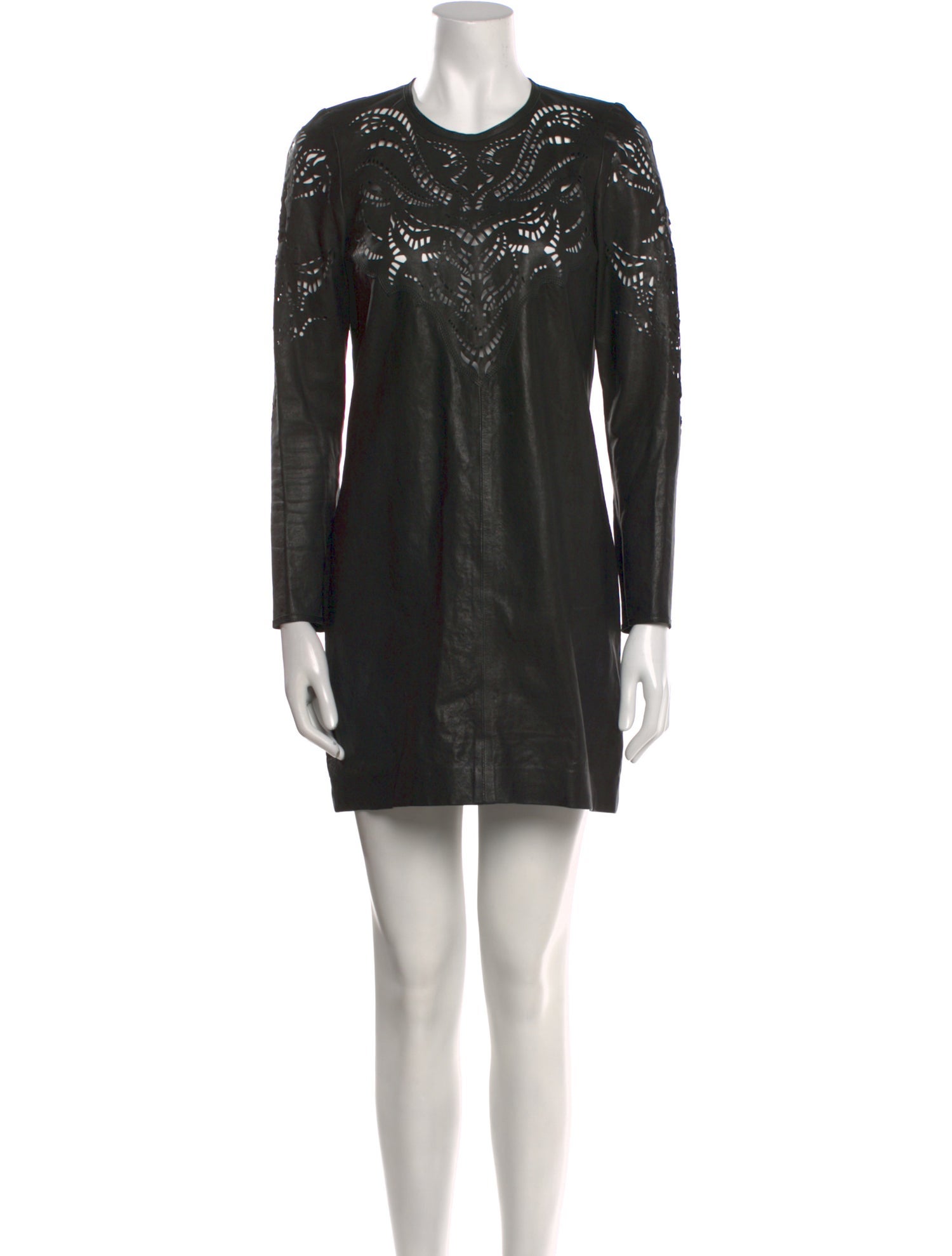 Isabel Marant Lambskin Mini Dress