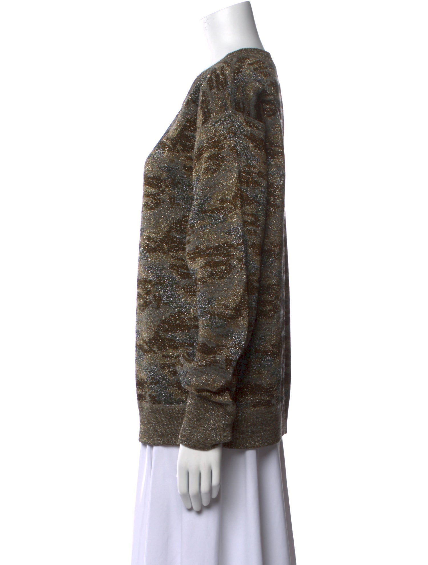 Isabel Marant Printed Crew Neck Sweatshirt