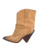 Isabel Marant Leather Western Boots