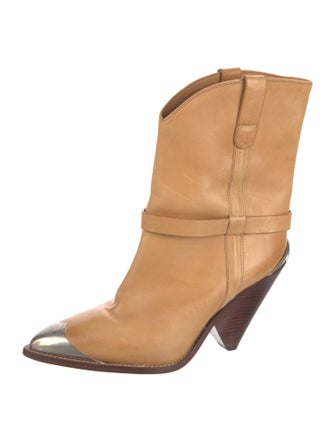 Isabel Marant Leather Western Boots