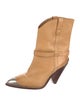 Isabel Marant Leather Western Boots