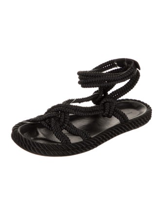 Isabel Marant Braided Accents Gladiator Sandals