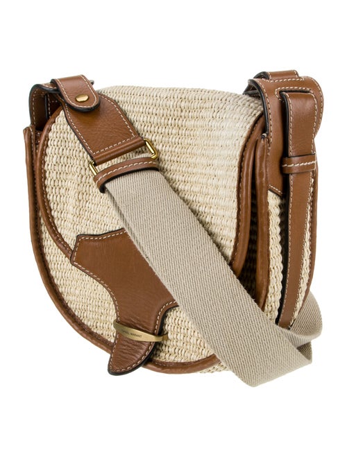 Isabel Marant Raffia Messenger Bag