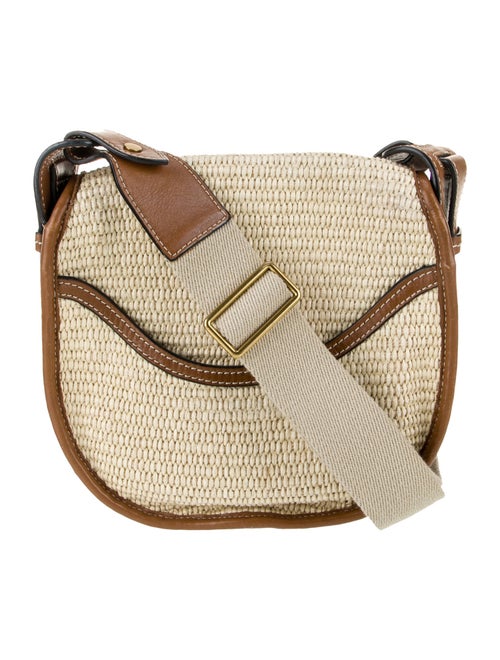 Isabel Marant Raffia Messenger Bag