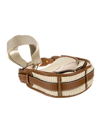 Isabel Marant Raffia Messenger Bag