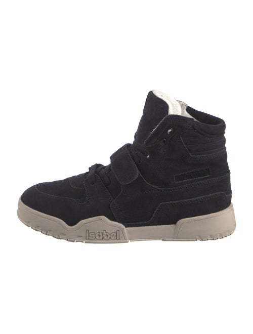 Isabel Marant Suede Wedge Sneakers