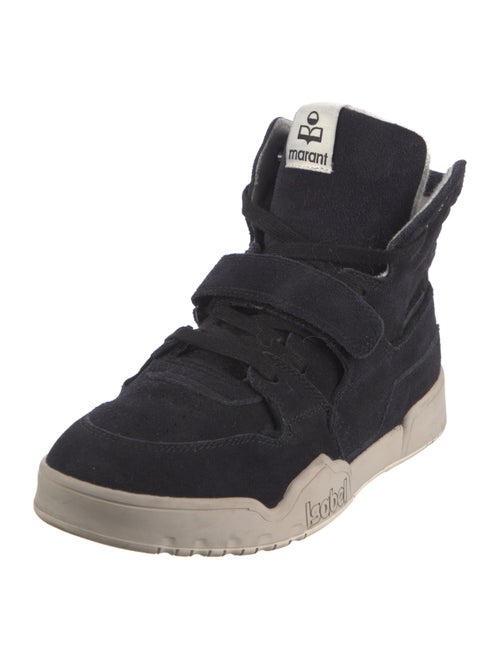 Isabel Marant Suede Wedge Sneakers