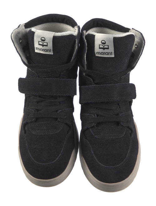 Isabel Marant Suede Wedge Sneakers