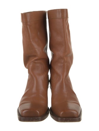 Isabel Marant Leather Moto Boots