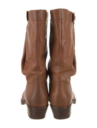 Isabel Marant Leather Moto Boots