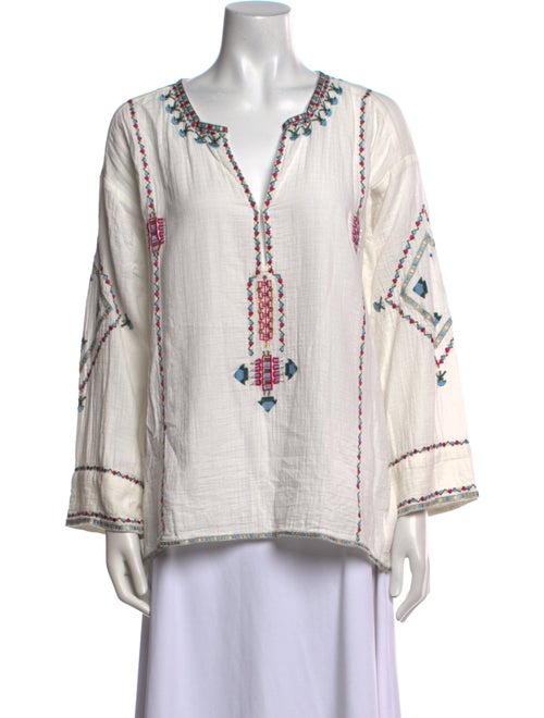 Isabel Marant Printed V-Neck Tunic