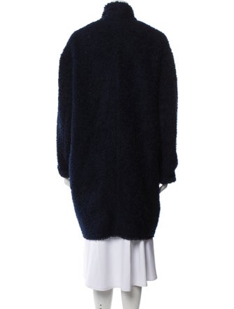 Isabel Marant Wool Faux Fur Coat