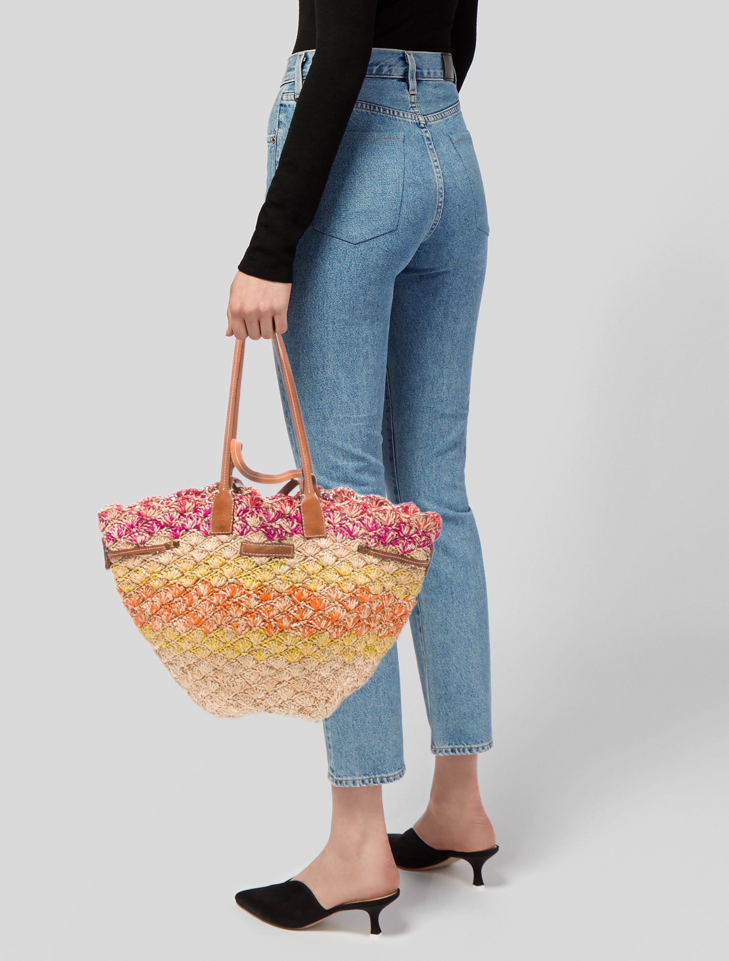 Isabel Marant Raffia Tote