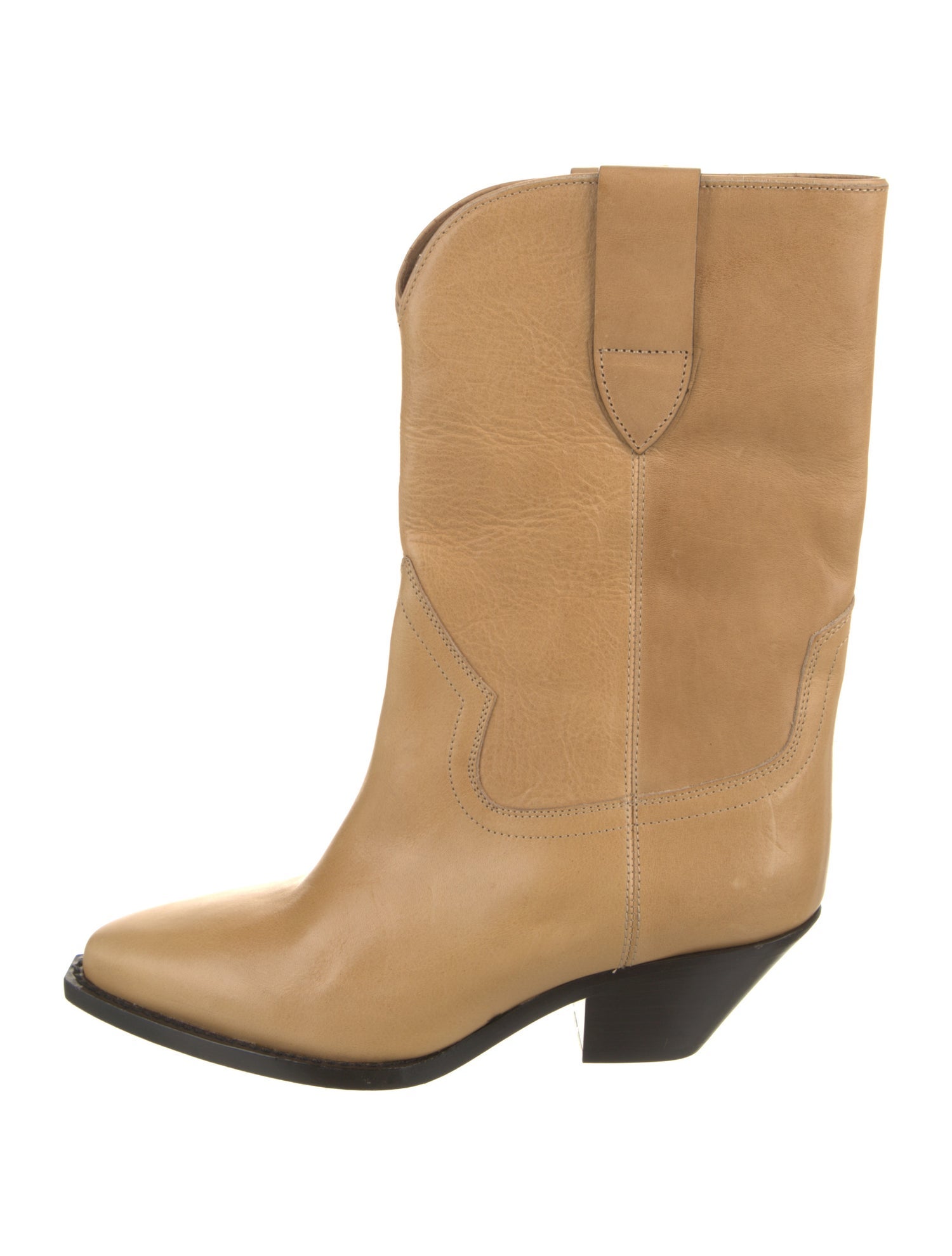 Isabel Marant Leather Western Boots