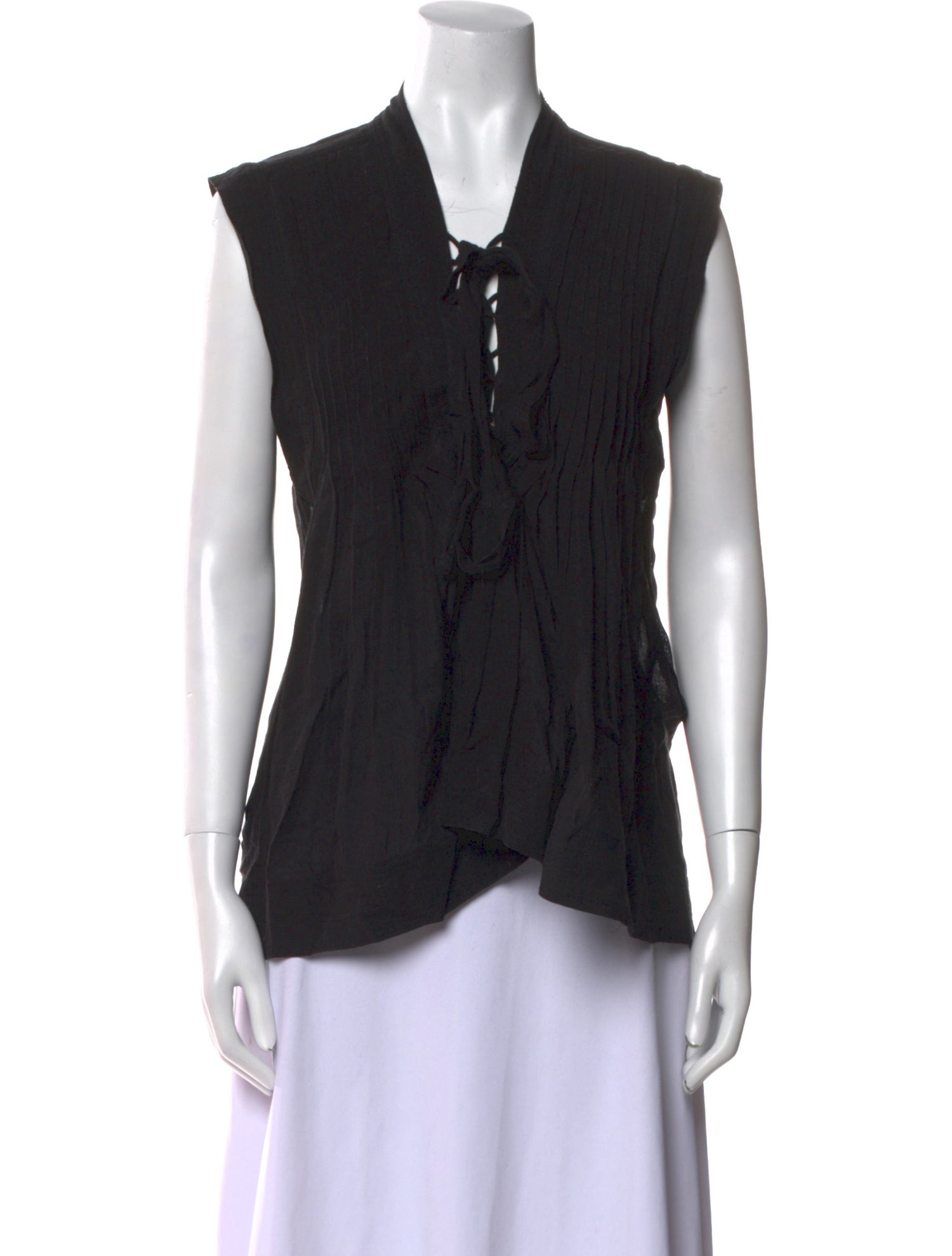 Isabel Marant Tie Neck Sleeveless Top