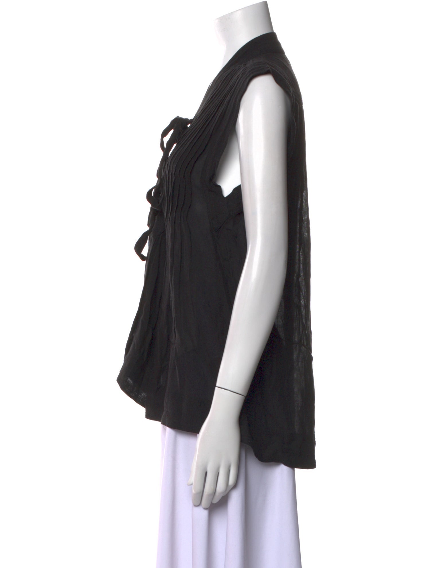 Isabel Marant Tie Neck Sleeveless Top