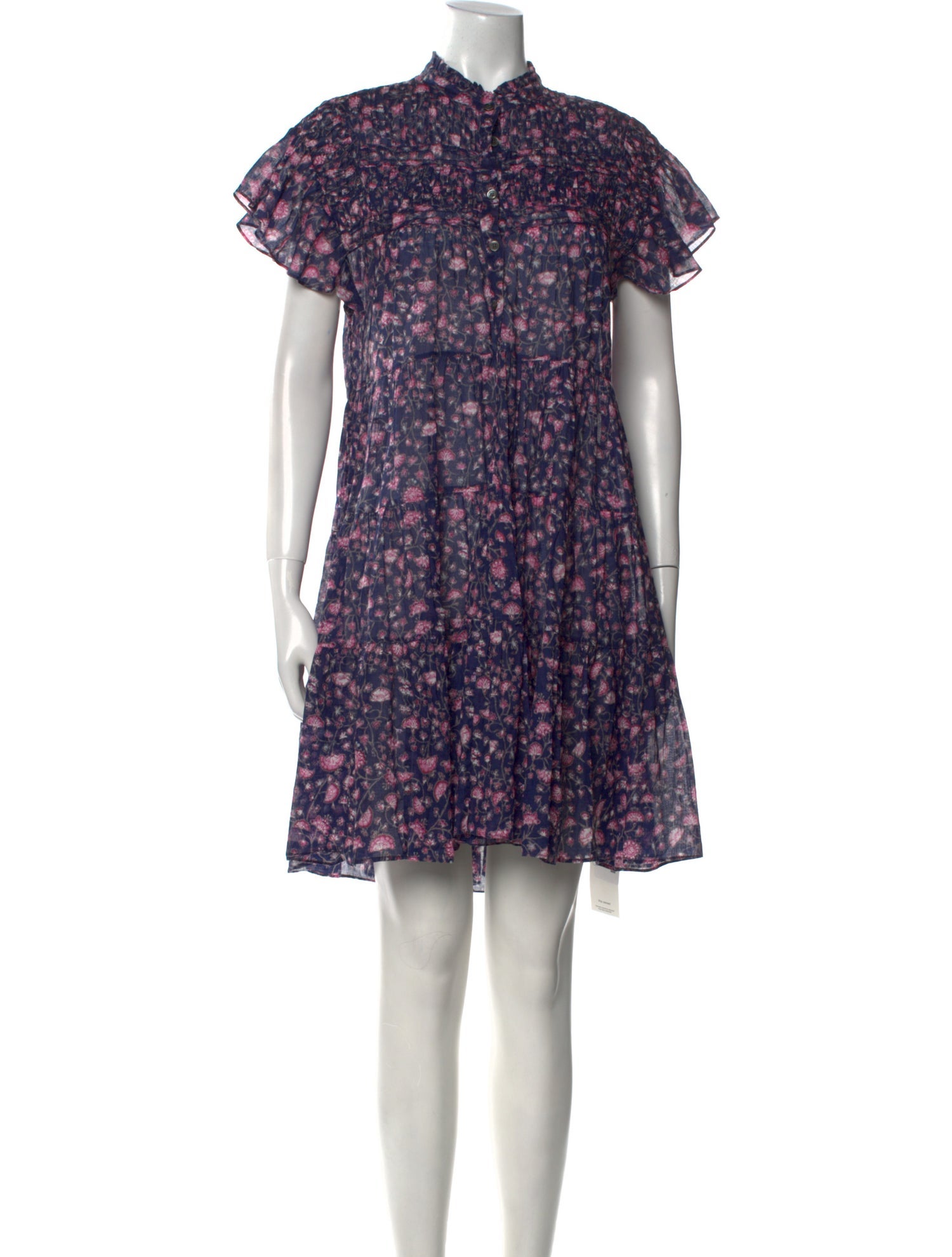 Isabel Marant Floral Print Knee-Length Dress