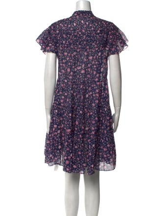 Isabel Marant Floral Print Knee-Length Dress