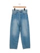 Isabel Marant High-Rise Straight Leg Jeans