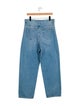Isabel Marant High-Rise Straight Leg Jeans