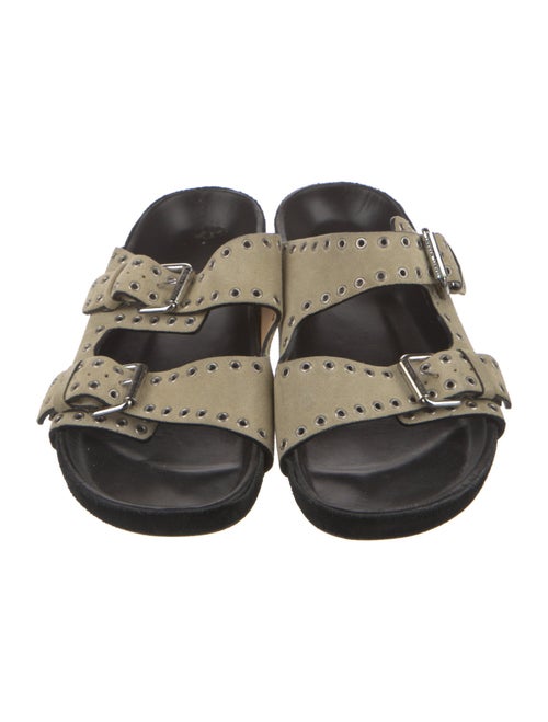 Isabel Marant Suede Slides