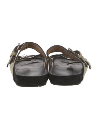 Isabel Marant Suede Slides