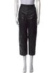 Isabel Marant Faux Leather Straight Leg Pants