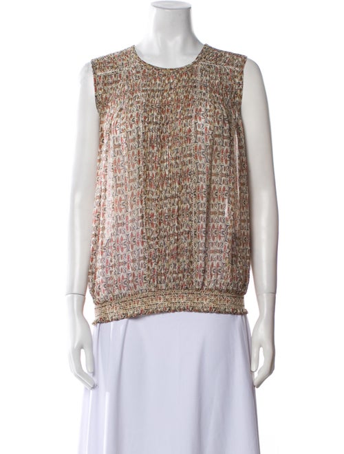 Isabel Marant Silk Printed Top