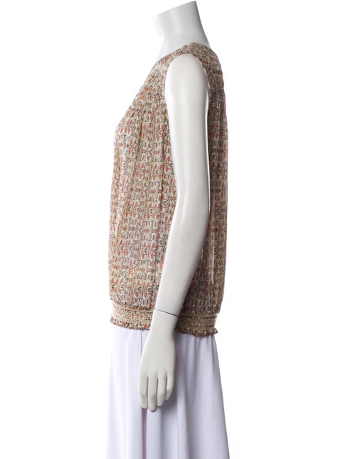 Isabel Marant Silk Printed Top