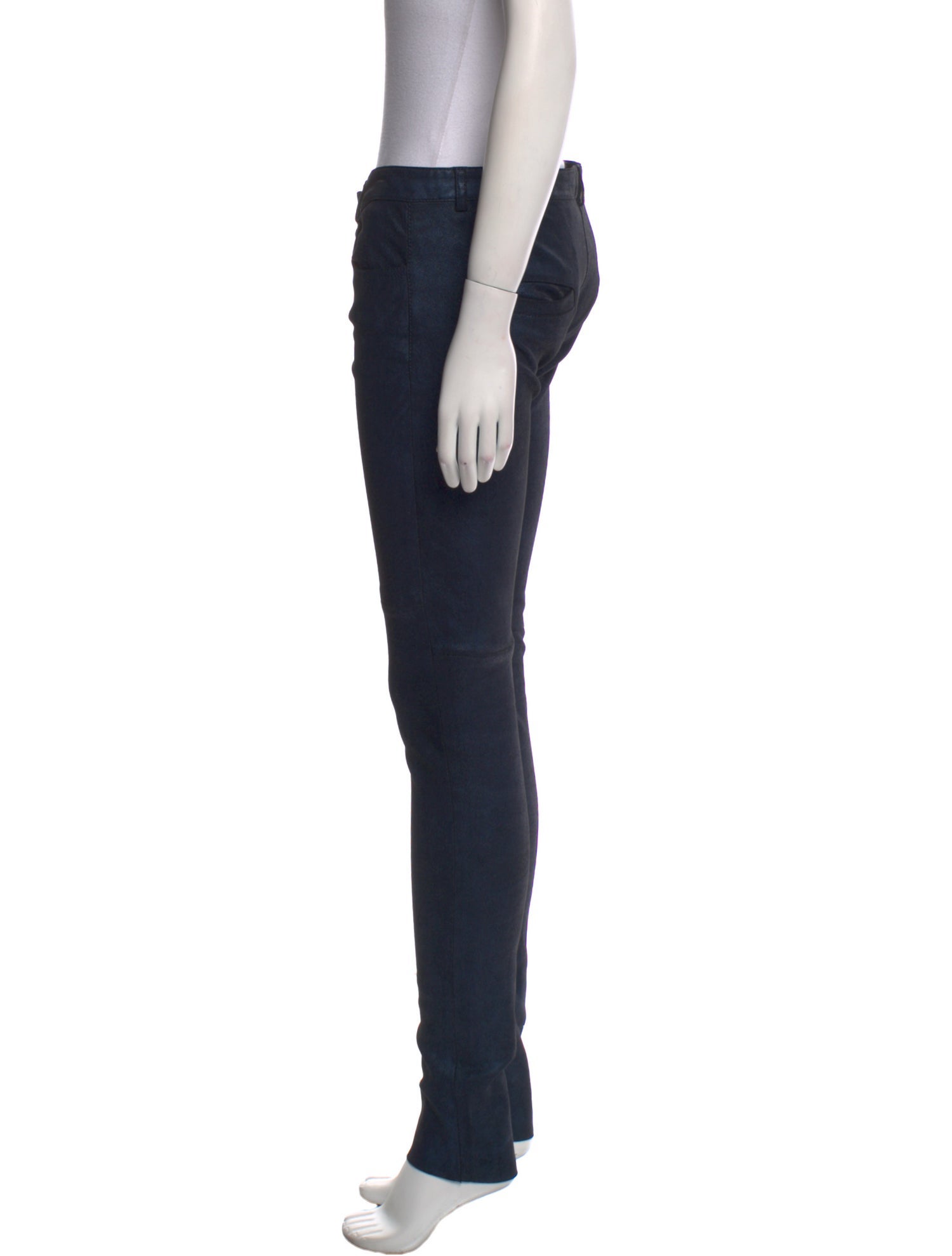 Isabel Marant Lambskin Skinny Leg Pants