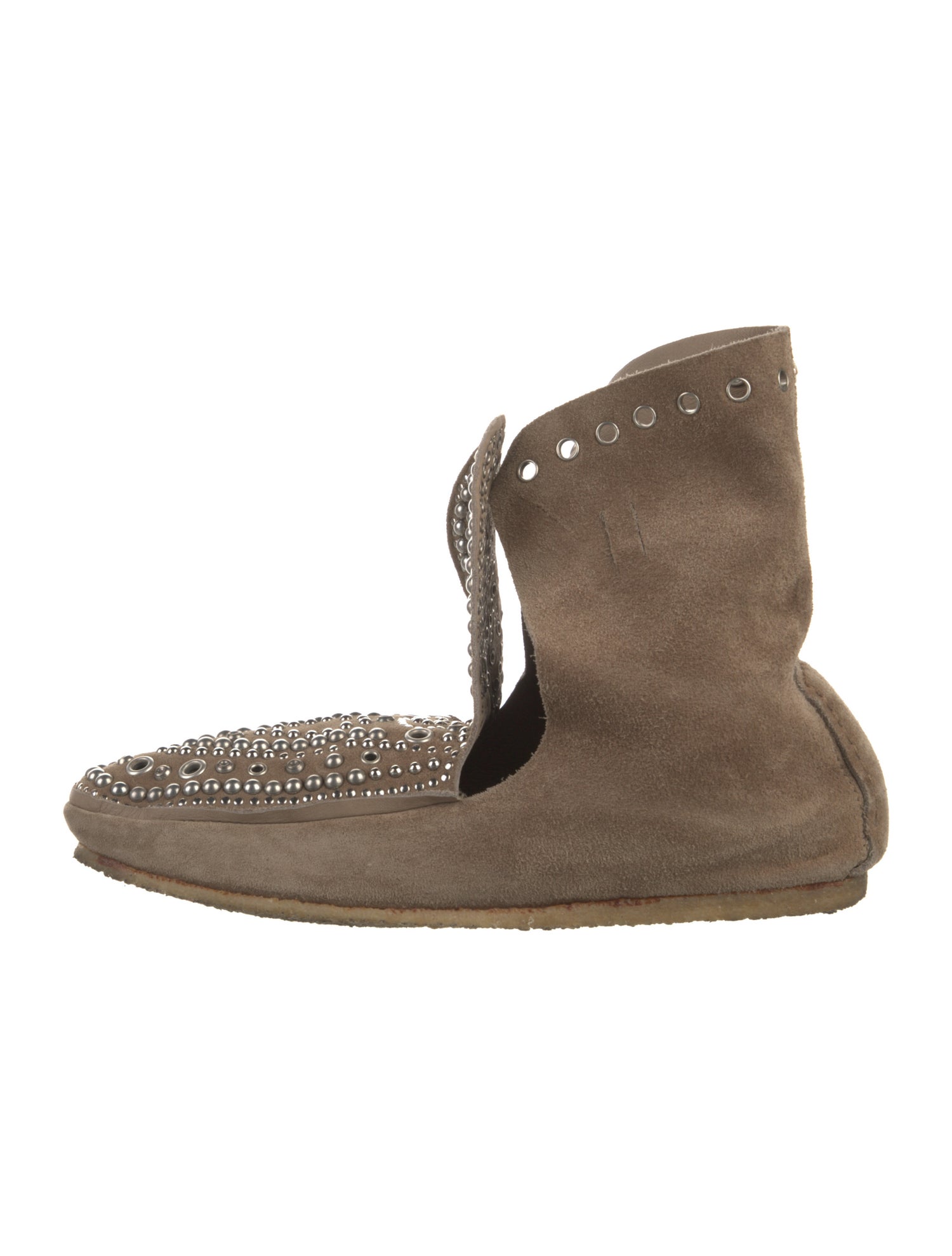 Isabel Marant Suede Studded Accents Boots