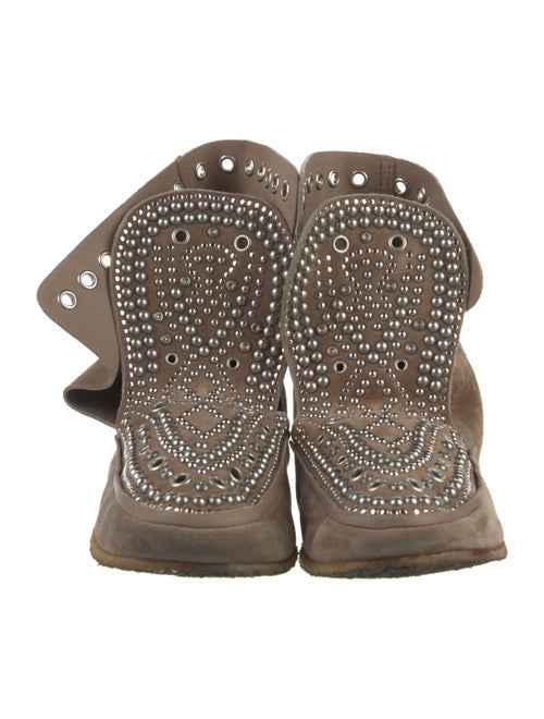Isabel Marant Suede Studded Accents Boots