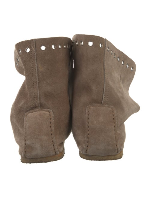 Isabel Marant Suede Studded Accents Boots