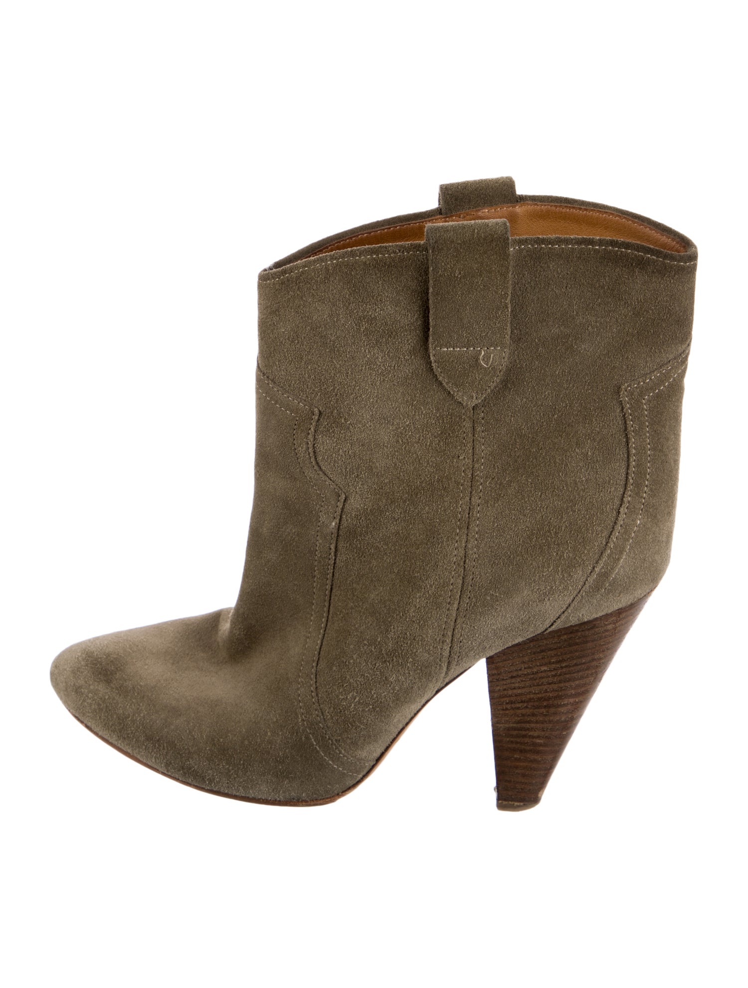 Isabel Marant Suede Western Boots