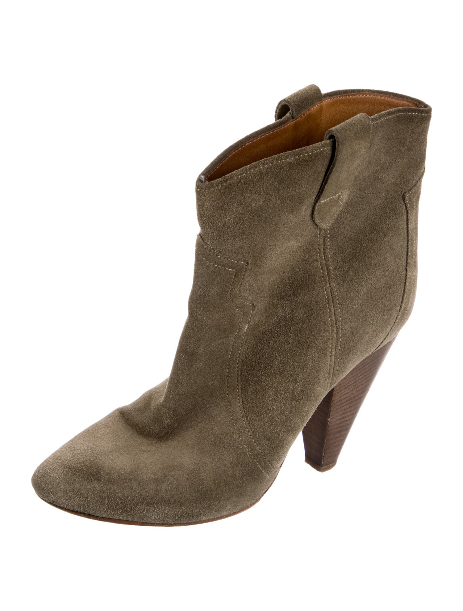 Isabel Marant Suede Western Boots