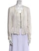 Isabel Marant V-Neck Long Sleeve Blouse